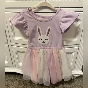 Cat & Jack bunny tulle dress 18M